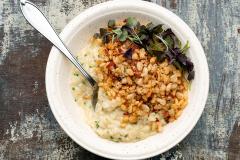 Riisimuro-pekonimysli ja riisipuuro