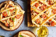 Pellillinen lohipiirakkaa