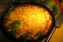 Porkkana-fetajuustopiirakka