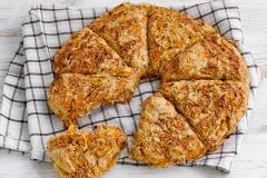 Porkkana-kauraleipä