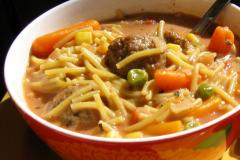 Puna-keltainen Rakettikeitto