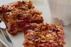 Puolukka-kookosneliöt