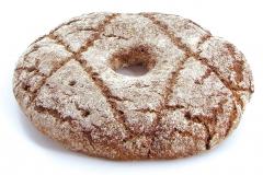 Ruisreikäleipä kokonainen