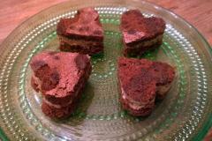 Suklaiset sydänleivokset