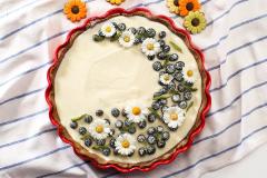 Suomi 100 mustikkapiirakka