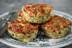 Sydänpasta-juustomuffinssit