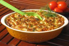 Täysjyvämakaronilaatikko lohesta