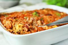 Välimerellinen hyvän olon makaronilaatikko