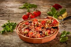 Jauhelihapiirakka Bolognese