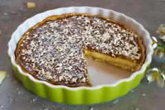 Vanilja-suolakinuskipiirakka