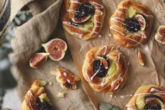 Viinerit viikuna-vaniljatäytteellä