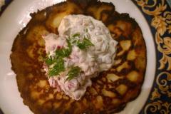 Blinit porotäytteellä