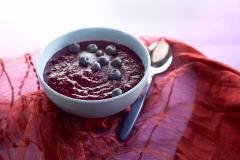 Graham mustikkapuuro