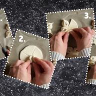 Kukkatortun taitteluohje