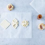 Kukkatortun taittelu